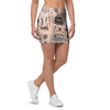 Viking Cartoon Norse Mini Skirt-grizzshop