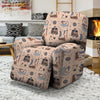 Viking Cartoon Norse Recliner Cover-grizzshop