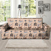 Viking Cartoon Norse Sofa Cover-grizzshop