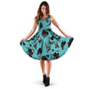 Viking Cartoon Silhouette Dress-grizzshop