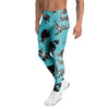 Viking Cartoon Silhouette Men's Leggings-grizzshop