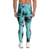 Viking Cartoon Silhouette Men's Leggings-grizzshop