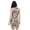 Viking Drakkar Ship Bodycon Dress-grizzshop