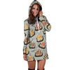 Viking Drakkar Ship Hoodie Dress-grizzshop