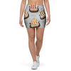 Viking Drakkar Ship Mini Skirt-grizzshop