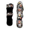 Viking Drakkar Ship Muay Thai Shin Guard-grizzshop