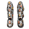 Viking Drakkar Ship Muay Thai Shin Guard-grizzshop