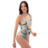 Viking Drakkar Ship One Piece Swimsuite-grizzshop