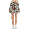 Viking Drakkar Ship Women's Skirt-grizzshop