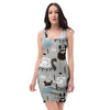 Viking Drakkar Valhalla Bodycon Dress-grizzshop