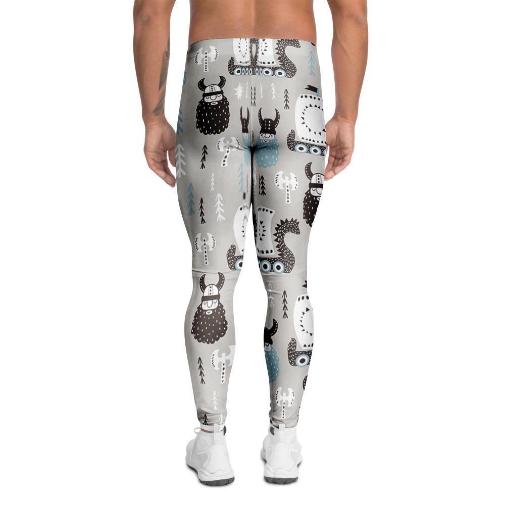 Viking Drakkar Valhalla Men's Leggings-grizzshop