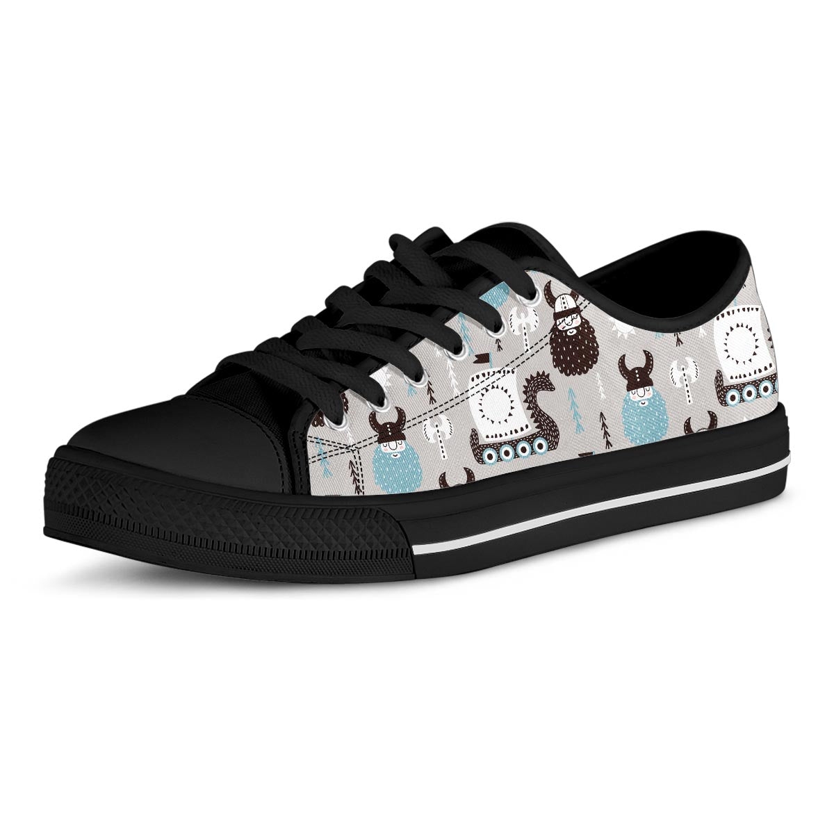 Viking Drakkar Valhalla Men's Low Top Shoes-grizzshop