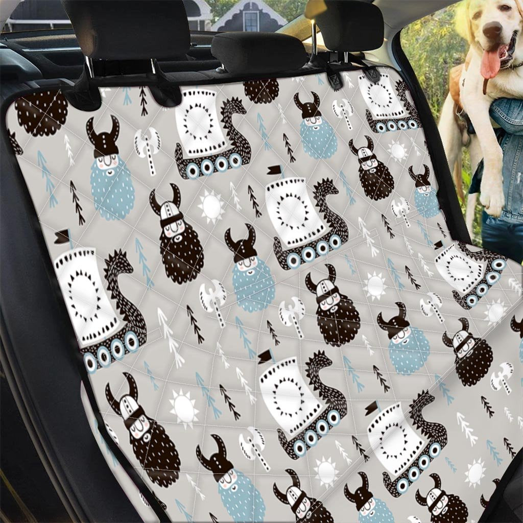 Viking Drakkar Valhalla Pet Car Seat Cover-grizzshop