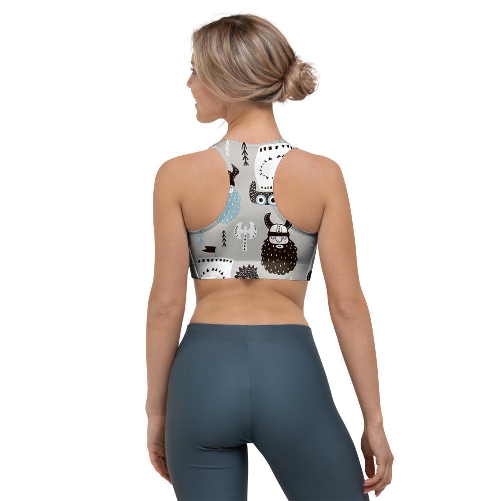 Viking Drakkar Valhalla Sports Bra-grizzshop