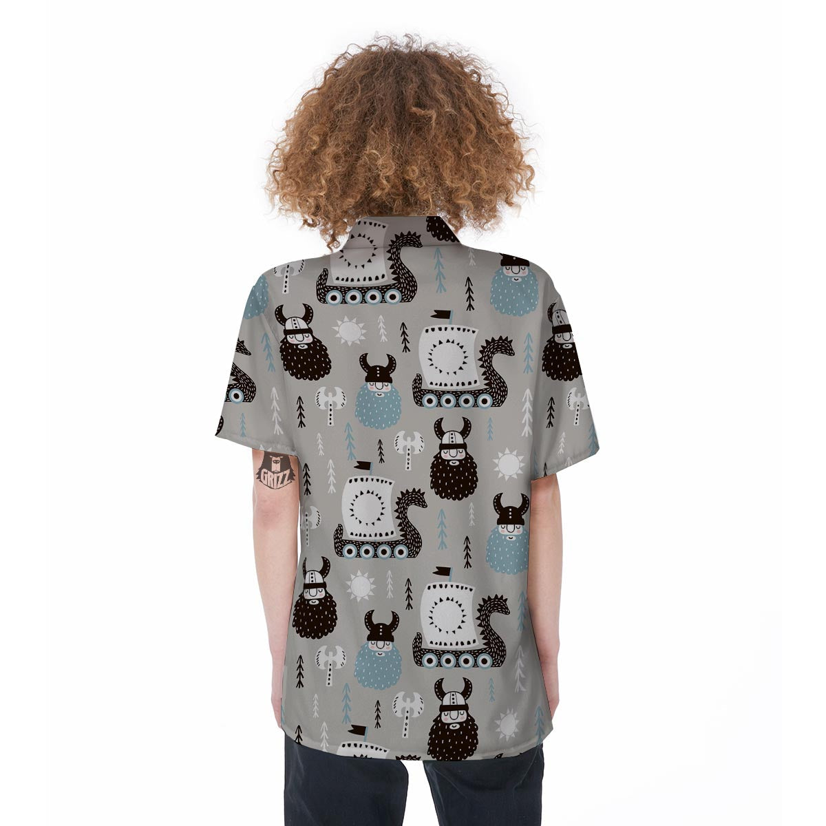 Viking Drakkar Valhalla Women's Short Sleeve Shirts-grizzshop