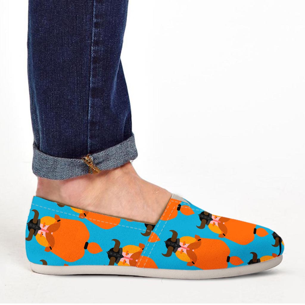 Viking Gnome Canvas Shoes-grizzshop