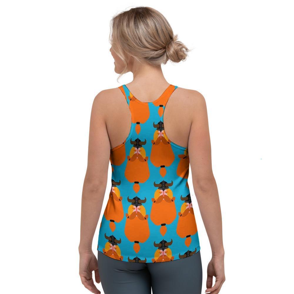Viking Gnome Women's Racerback Tank Top-grizzshop
