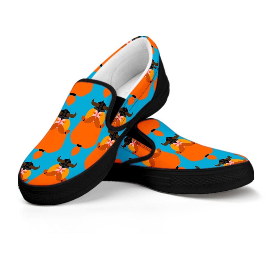 Viking Gnome Women's Slip On Sneakers-grizzshop