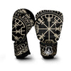 Viking Helm Of Terror Scandinavian Print Boxing Gloves-grizzshop