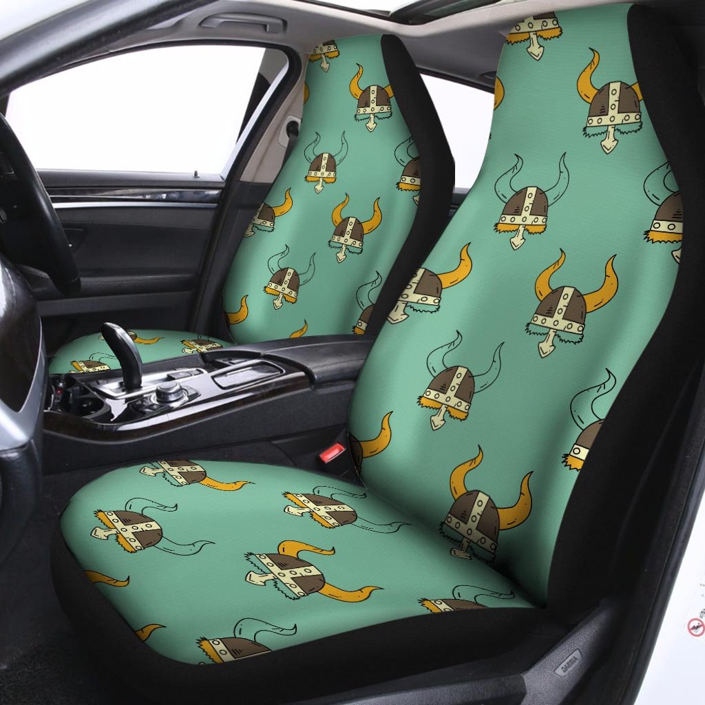 Viking Helmet Car Seat Covers-grizzshop