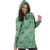 Viking Helmet Hoodie Dress-grizzshop