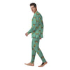 Viking Helmet Men's Pajamas-grizzshop