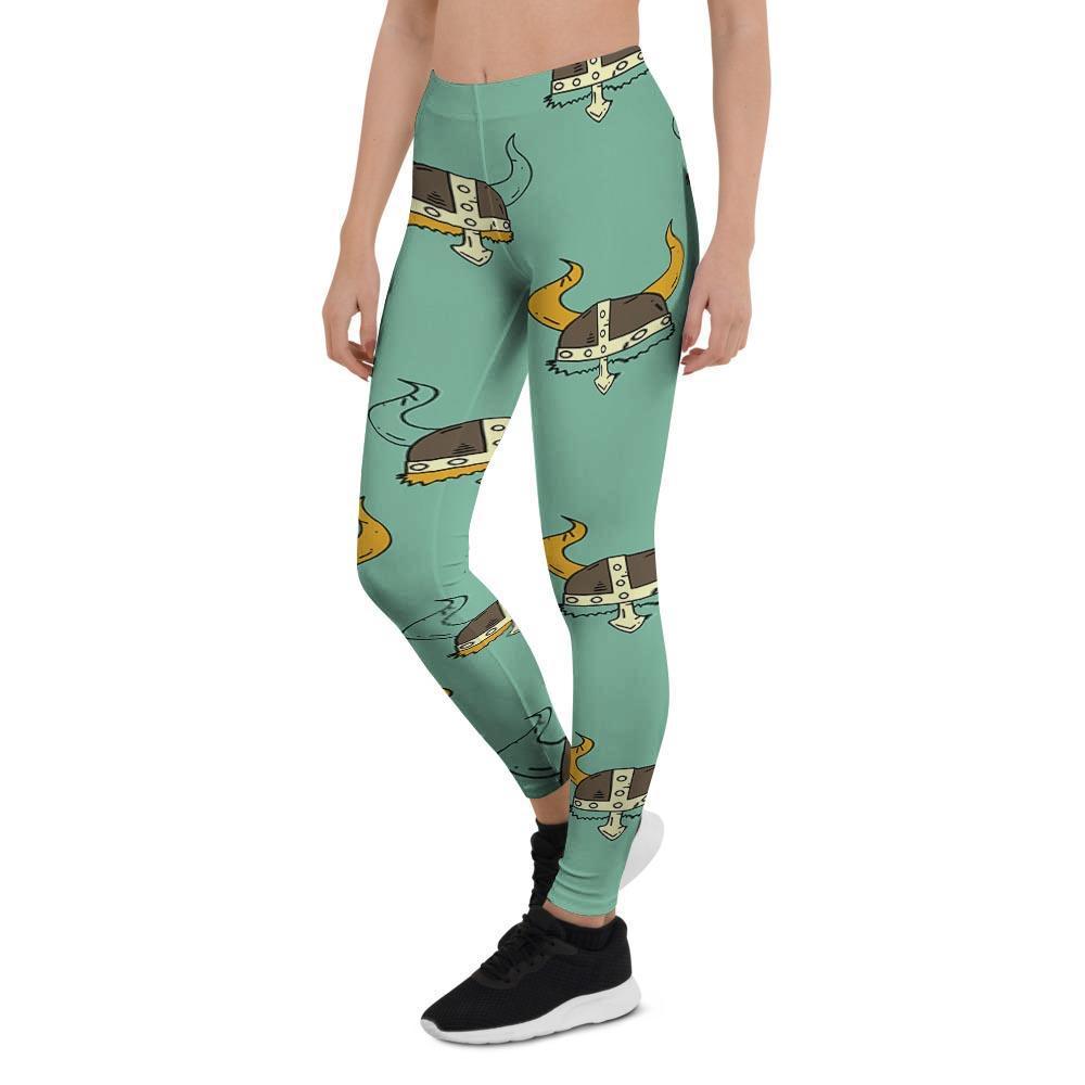 Viking Helmet Women's Leggings-grizzshop