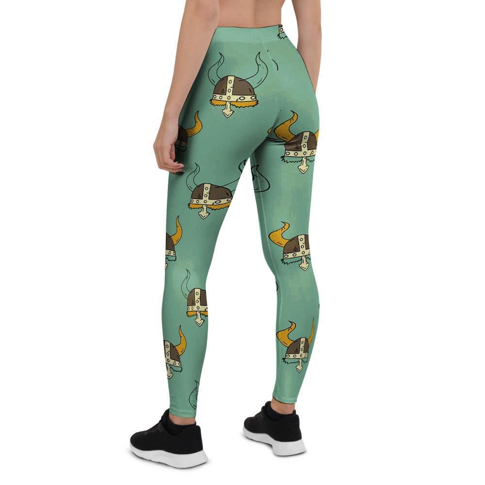 Viking Helmet Women's Leggings-grizzshop