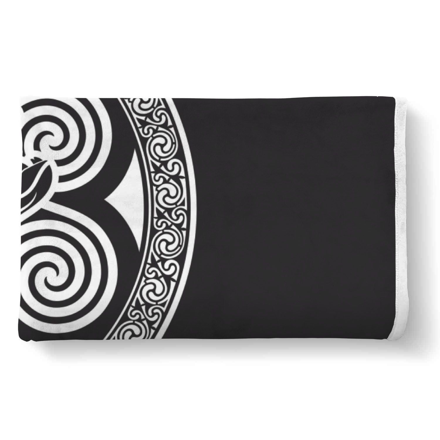 Viking Odin Fenrir Wolf Print Throw Blanket-grizzshop