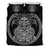 Load image into Gallery viewer, Viking Odin Sword Raven Print Duvet Cover Bedding Set-grizzshop