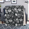 Viking Skull Blanket-grizzshop