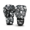 Viking Skull Boxing Gloves-grizzshop