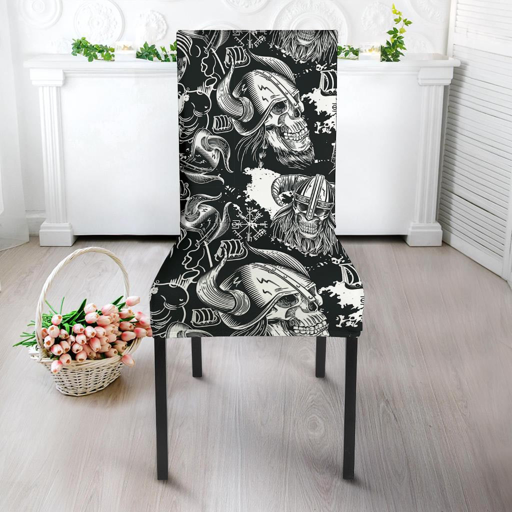 Viking Skull Chair Cover-grizzshop