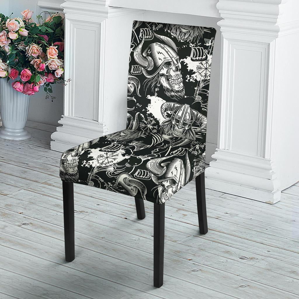 Viking Skull Chair Cover-grizzshop