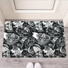 Viking Skull Door Mat-grizzshop