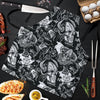 Viking Skull Men's Apron-grizzshop