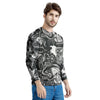 Viking Skull Men's Sweatshirt-grizzshop