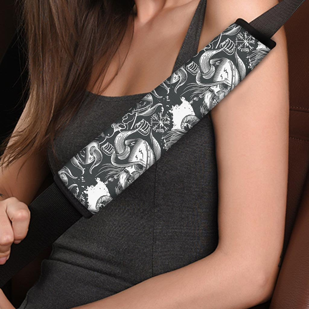 Viking Skull Seat Belt Cover-grizzshop