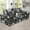 Viking Skull Sofa Cover-grizzshop