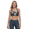 Viking Skull Sports Bra-grizzshop