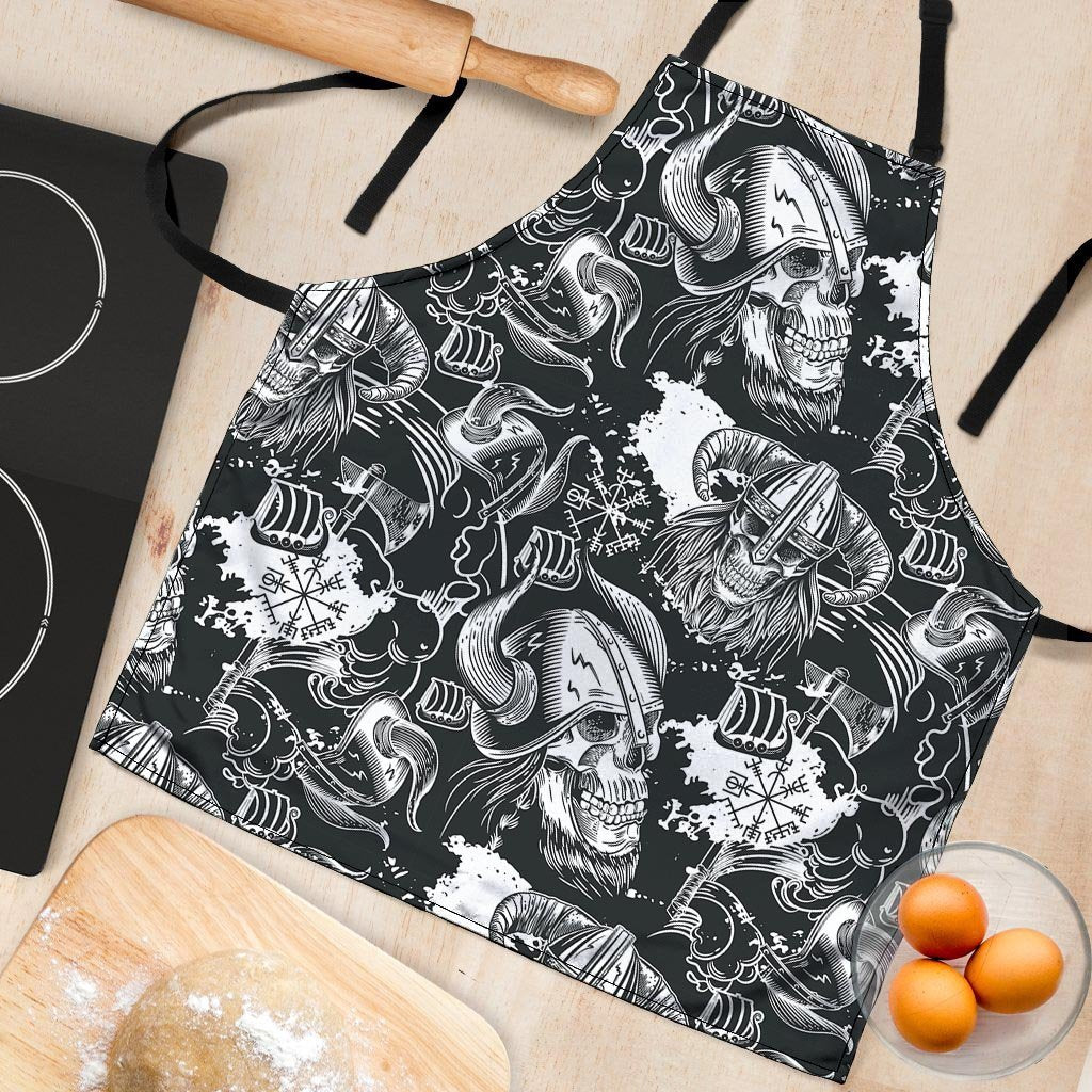 Viking Skull Women's Apron-grizzshop
