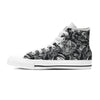 Viking Skull Women's High Top Shoes-grizzshop