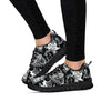 Viking Skull Women's Sneakers-grizzshop