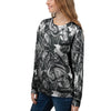 Viking Skull Women's Sweatshirt-grizzshop