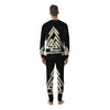 Viking Valknut Scandinavian Symbol Print Men's Pajamas-grizzshop