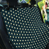 Vintage Black Tiny Polka Dot Pet Car Seat Cover-grizzshop
