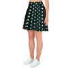 Vintage Black Tiny Polka Dot Women's Skirt-grizzshop