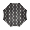Vintage Black White Polka dot Pattern Print Foldable Umbrella-grizzshop