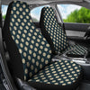 Load image into Gallery viewer, Vintage Navy Blue White Cream Polka dot Universal Fit Car Seat Cover-grizzshop