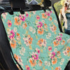 Vintage Pastel Floral Print Pet Car Seat Cover-grizzshop
